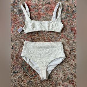 Mara hoffman high waisted bikini
